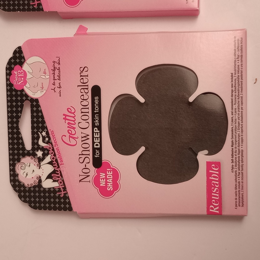 3 Pac Hollywood Fashion Deep Silicone Cover Up Concealers Nipple Covers - Picture 7 of 12